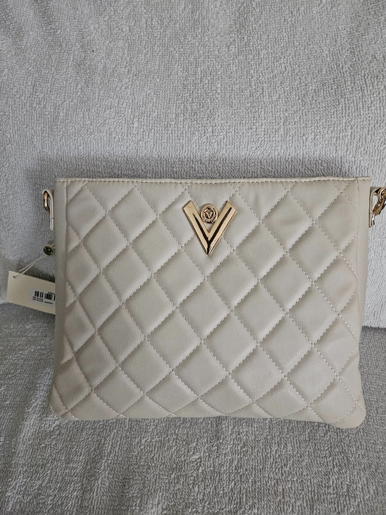 Valentino Orlandi Vegan Leather Large Crossbody Bag